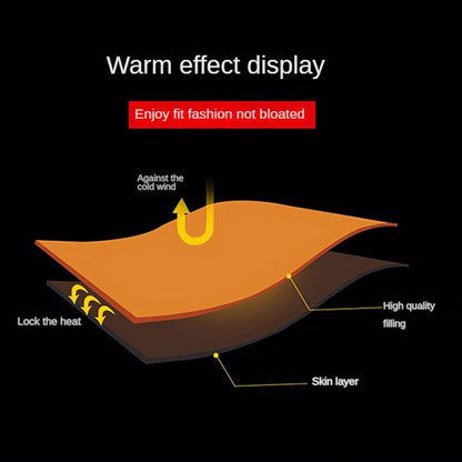 Winter Heated Jacket with 9 Heating Panels, Long Sleeve Thermal Coat for Men Women with Adjustable Heat Levels, Ideal for Cold Weather Outdoor Activities and Daily Wear [Power Banks Are Not Included and Need to Be Purchased Separately.]